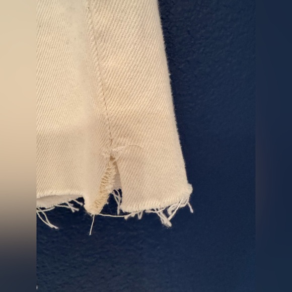 REDONE 50s Cutoffs Vintage Women’s White Shorts Size 25 - Picture 14 of 16